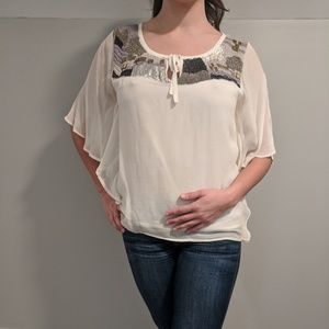 Flowy Sfera Chiffon Top
